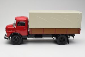 Mercedes L 911 Roșu Schuco 1:18 450016400 Metal - imaginea 4 din 8