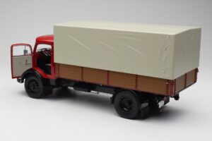 Mercedes L 911 Roșu Schuco 1:18 450016400 Metal - imaginea 5 din 8