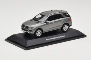 Mercedes M-Class W166 Palladium Silver Metallic Minichamps 1:43 B66960061 Metal - imaginea 2 din 4