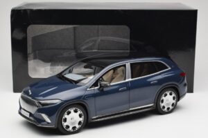 Mercedes Maybach EQS 680 V297 Albastru Închis NZG 1:18 B66960593 Metal - imaginea 8 din 8