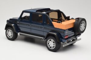 Mercedes Maybach G650 Landaulet Albastru Închis GT Spirit 1:18 GT174 Rășină - imaginea 5 din 6