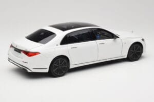 Mercedes Maybach S 680 X223 Diamond White Norev 1:18 B66960666 Metal - imaginea 3 din 8