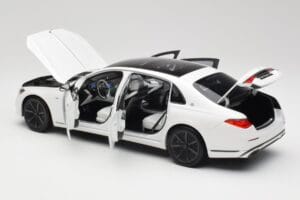 Mercedes Maybach S 680 X223 Diamond White Norev 1:18 B66960666 Metal - imaginea 5 din 8