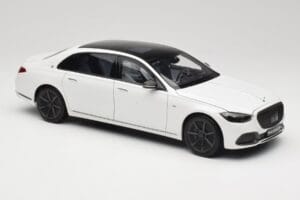 Mercedes Maybach S 680 X223 Diamond White Norev 1:18 B66960666 Metal - imaginea 6 din 8