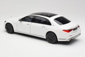 Mercedes Maybach S 680 X223 Diamond White Norev 1:18 B66960666 Metal - imaginea 7 din 8