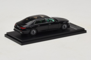 Mercedes Maybach S-Class W223 Brabus S850 Masterpiece Obsidian Black Almost Real 1:64 660101001 Metal - imaginea 3 din 7