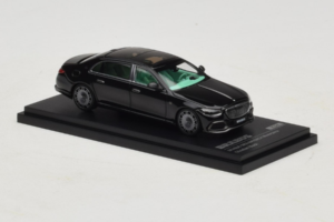 Mercedes Maybach S-Class W223 Brabus S850 Masterpiece Obsidian Black Almost Real 1:64 660101001 Metal - imaginea 4 din 7