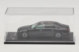 Mercedes Maybach S-Class W223 Brabus S850 Masterpiece Obsidian Black Almost Real 1:64 660101001 Metal - imaginea 6 din 7