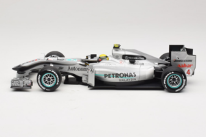 Mercedes MGP W01 #4 N. Rosberg Mercedes GP 2010 Minichamps 1:18 110100004 Metal - imaginea 3 din 7