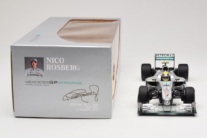 Mercedes MGP W01 #4 N. Rosberg Mercedes GP 2010 Minichamps 1:18 110100004 Metal - imaginea 6 din 7