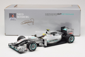 Mercedes MGP W01 #4 N. Rosberg Mercedes GP 2010 Minichamps 1:18 110100004 Metal - imaginea 7 din 7
