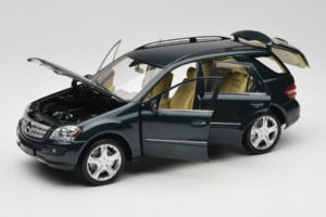 Mercedes ML W164 Green Metallic Minichamps 1:18 150034502 Metal - imaginea 2 din 8