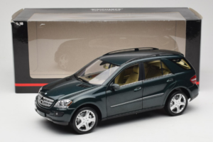 Mercedes ML W164 Green Metallic Minichamps 1:18 150034502 Metal - imaginea 8 din 8