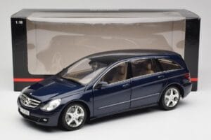 Mercedes R-Class W251 Tanzanit Albastru Minichamps 1:18 150034600 Metal - imaginea 8 din 8