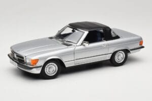 Mercedes R107 380 SL Argintiu Norev 1:18 183725 Metal