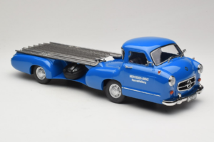 Mercedes Renntransporter Blaues Wunder iScale 1:18 118000000006-P1 Metal - imaginea 4 din 6