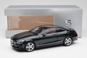Mercedes S-Class Coupe C217 Smaragd Verde Metallic Norev 1:18 B66961244 Metal - imaginea 8 din 8