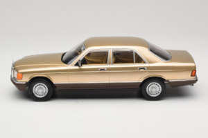 Mercedes S-Class W126 Metallic Beige MCG 1:18 MCG18548 Metal - imaginea 3 din 6