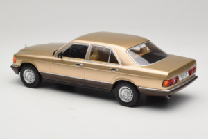 Mercedes S-Class W126 Metallic Beige MCG 1:18 MCG18548 Metal - imaginea 5 din 6