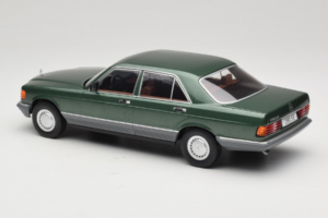 Mercedes S-Class W126 Metallic Green MCG 1:18 MCG18549 Metal - imaginea 5 din 6