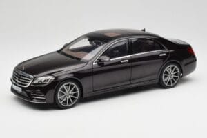 Mercedes S-Class W222 AMG Line Ruby Negru Metallic Norev 1:18 183483 Metal