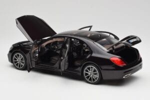Mercedes S-Class W222 AMG Line Ruby Negru Metallic Norev 1:18 183483 Metal - imaginea 5 din 8