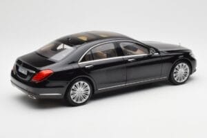 Mercedes S-Class W222 Negru Metallic Norev 1:18 183480 Metal - imaginea 3 din 8