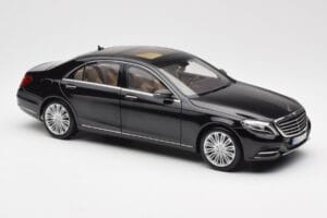 Mercedes S-Class W222 Negru Metallic Norev 1:18 183480 Metal - imaginea 6 din 8