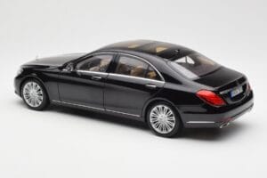 Mercedes S-Class W222 Negru Metallic Norev 1:18 183480 Metal - imaginea 7 din 8