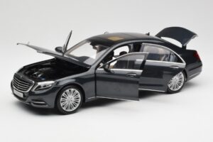Mercedes S-Class W222 Albastru Antracit Metallic Norev 1:18 B66960157 Metal - imaginea 2 din 8