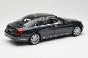Mercedes S-Class W222 Albastru Antracit Metallic Norev 1:18 B66960157 Metal - imaginea 3 din 8