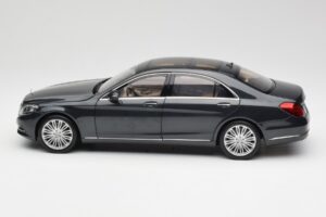 Mercedes S-Class W222 Albastru Antracit Metallic Norev 1:18 B66960157 Metal - imaginea 4 din 8