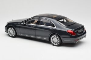 Mercedes S-Class W222 Albastru Antracit Metallic Norev 1:18 B66960157 Metal - imaginea 7 din 8