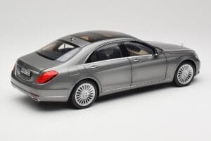 Mercedes S-Class W222 Grey Metallic Norev 1:18 183481 Metal - imaginea 3 din 8