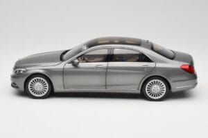 Mercedes S-Class W222 Grey Metallic Norev 1:18 183481 Metal - imaginea 4 din 8