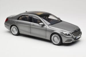 Mercedes S-Class W222 Grey Metallic Norev 1:18 183481 Metal - imaginea 6 din 8
