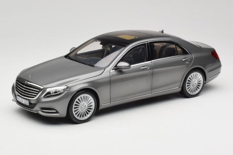 Mercedes S-Class W222 Grey Metallic Norev 1:18 183481 Metal