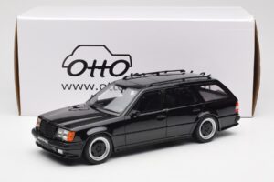 Mercedes 300 TE AMG S124 Negru Otto 1:18 OT147 Rășină - imaginea 6 din 6