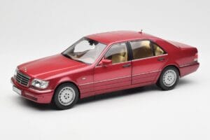 Mercedes S500 W140 Roșu Metallic Norev 1:18 183579 Metal