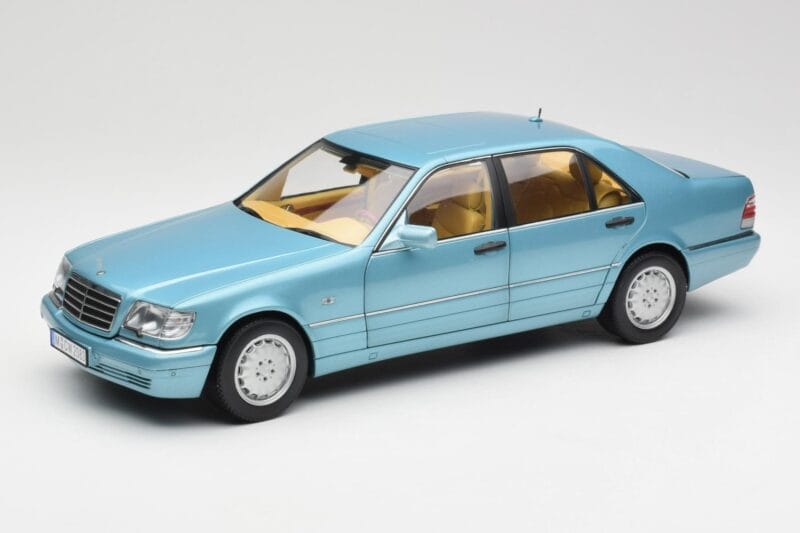 Mercedes S500 W140 Turcoaz Metalizat Norev 1:18 183561 Metal