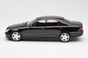 Mercedes AMG S55 W220 Negru Otto 1:18 OT832 Rășină - imaginea 3 din 6