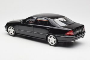 Mercedes AMG S55 W220 Negru Otto 1:18 OT832 Rășină - imaginea 5 din 6