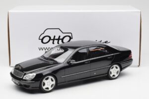 Mercedes AMG S55 W220 Negru Otto 1:18 OT832 Rășină - imaginea 6 din 6