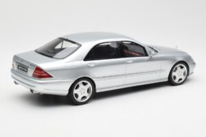 Mercedes AMG S55 W220 Argintiu Otto 1:18 OT292 Rășină - imaginea 2 din 6