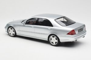 Mercedes AMG S55 W220 Argintiu Otto 1:18 OT292 Rășină - imaginea 5 din 6