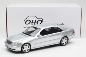 Mercedes AMG S55 W220 Argintiu Otto 1:18 OT292 Rășină - imaginea 6 din 6