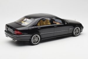 Mercedes AMG S65 W220 Negru Otto 1:18 OT846 Rășină - imaginea 2 din 6