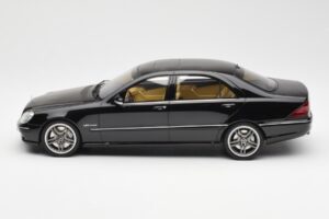 Mercedes AMG S65 W220 Negru Otto 1:18 OT846 Rășină - imaginea 3 din 6