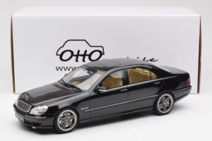 Mercedes AMG S65 W220 Negru Otto 1:18 OT846 Rășină - imaginea 6 din 6