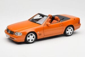 Mercedes SL 500 R129 Portocaliu Metallic Norev 1:18 183752 Metal